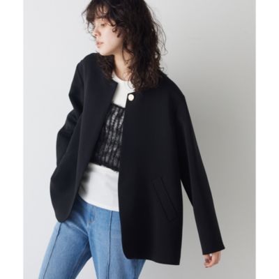 Whim Gazette(ウィム ガゼット)の【THE PAUSE】ノーカラージャケット