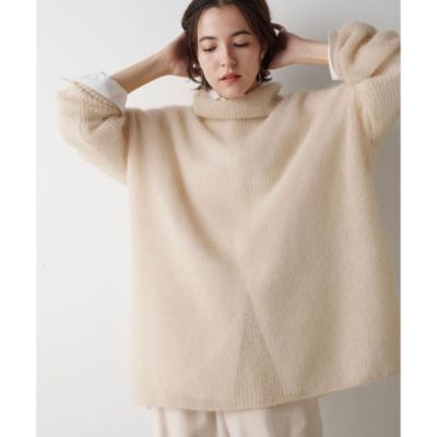 Whim Gazette(ウィム ガゼット)のKIDモヘヤタートルネックプルオーバー