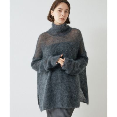 Whim Gazette(ウィム ガゼット)のKIDモヘヤタートルネックプルオーバー