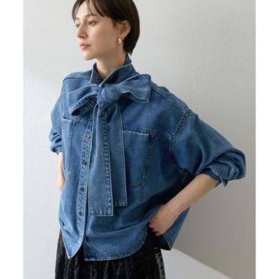 Whim Gazette(ウィム ガゼット)のデニムボウタイシャツ通販 | 集英社