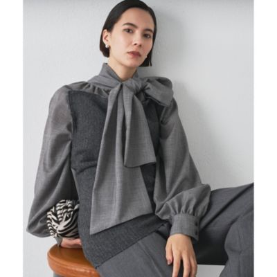 Whim Gazette(ウィム ガゼット)のボウタイブラウス通販 | 集英社HAPPY