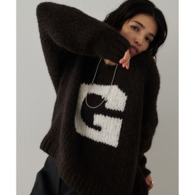 Whim Gazette(ウィム ガゼット)のGハンドニットプルオーバー通販