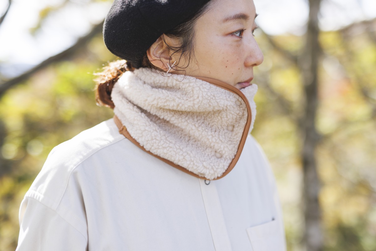 四角友里さんとランドネオリジナルブランドがお届けする「あったか