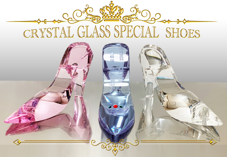 ガラスの靴 M【CW-3】 | ガラスの靴 M | ガラスアートのアルカイック