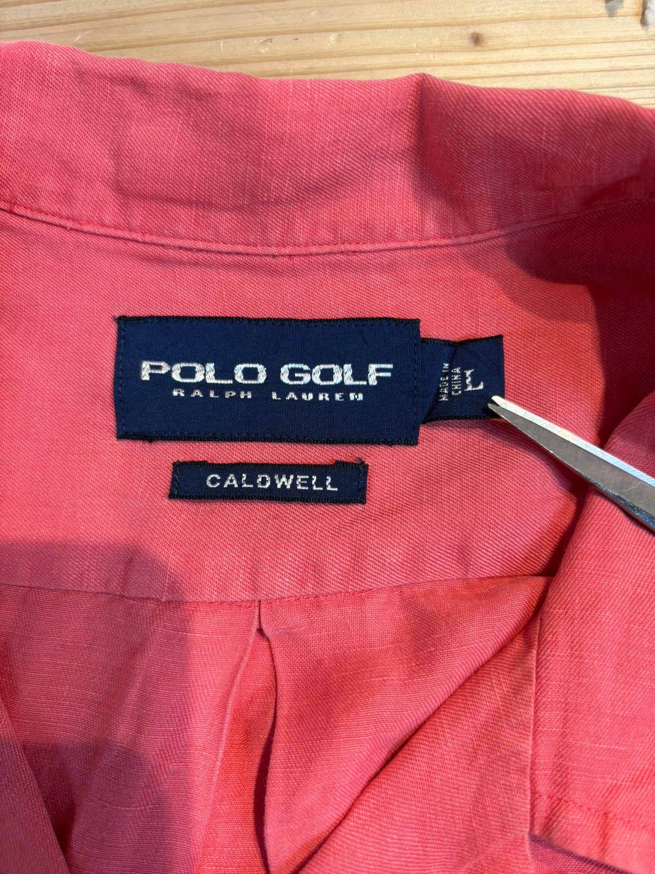 00's POLO GOLF RALPH LAUREN「CALDWELL」オープンカラーシャツ – FUJI