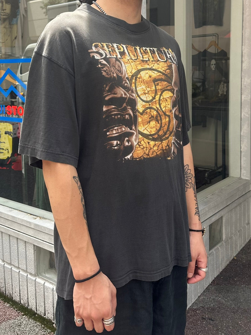 90's SEPULTURA 「against」バンドTシャツ – FUJI STORE