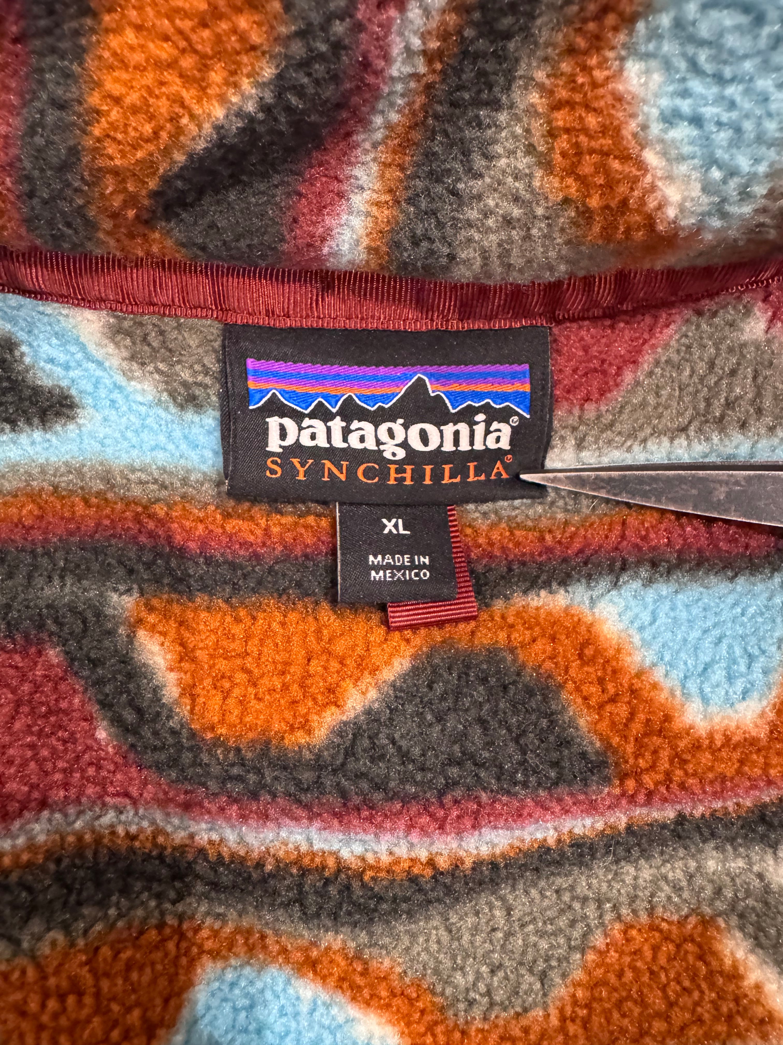 00's PATAGONIA「SYNCHILLA」 スナップT 総柄 – FUJI STORE