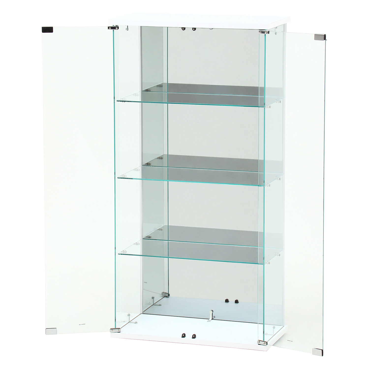 C/D:63937] ガラスコレクションケース BAAL ワイド WH