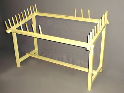 藤倉紡織機具店 織物機具整経、織物機具管巻き、織物機具揚げ枠（かせ