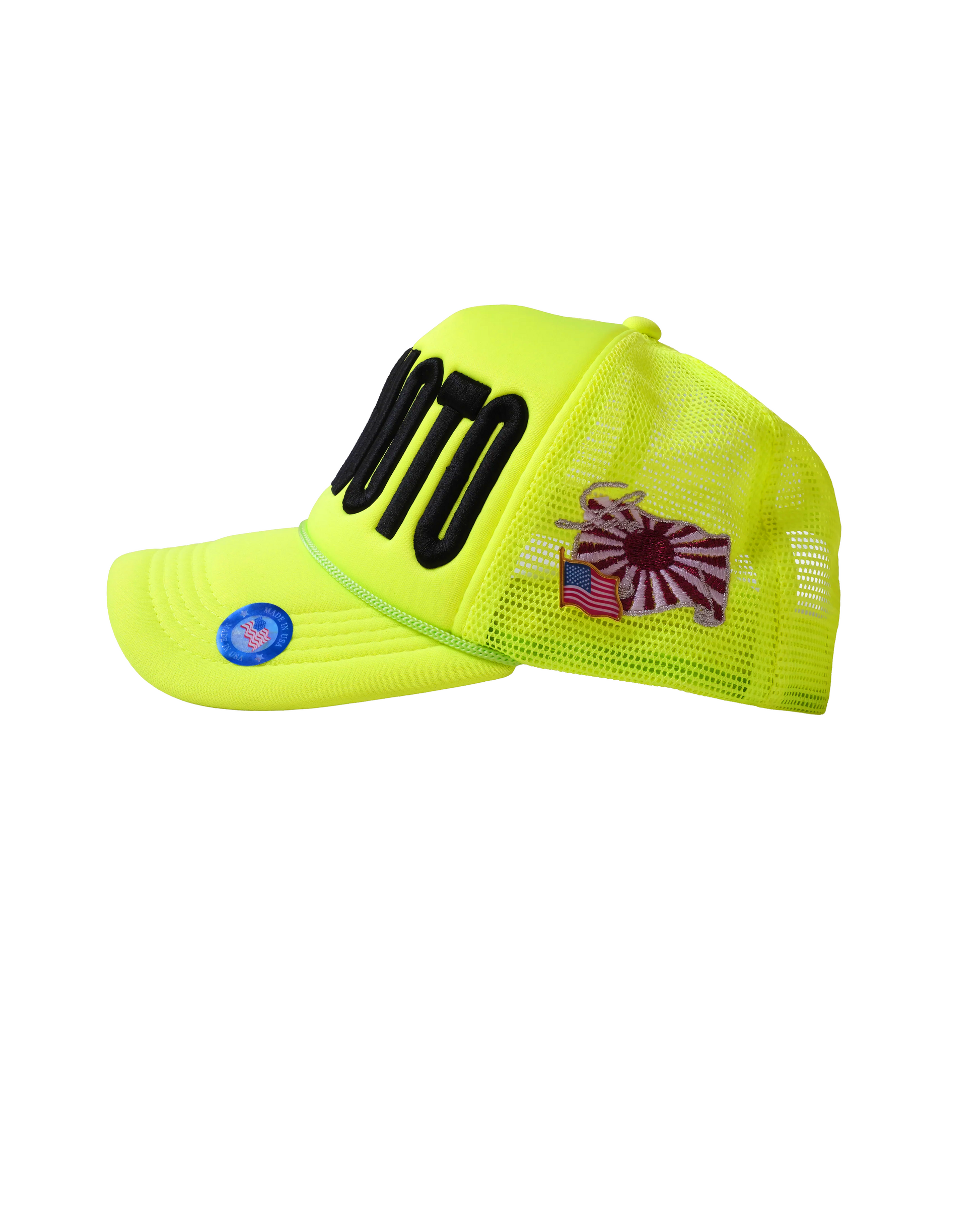 FUJI HAT - NEON GREEN – FUJIMOTO BY FUJIMOTO