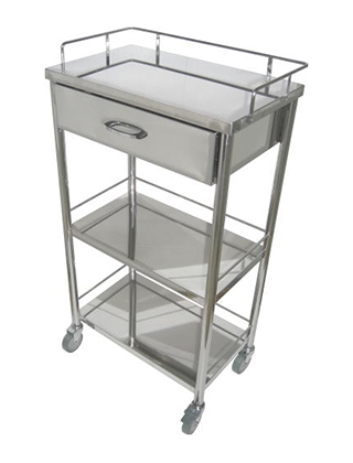 ステンレス接骨院用ワゴン 500mm×300mm×920mm｜ステンレスインテリア