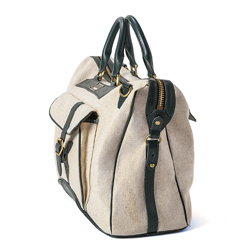 △終売【池之端銀革店】VOYAGER by WASTE TWICE ステアハイド×リネン