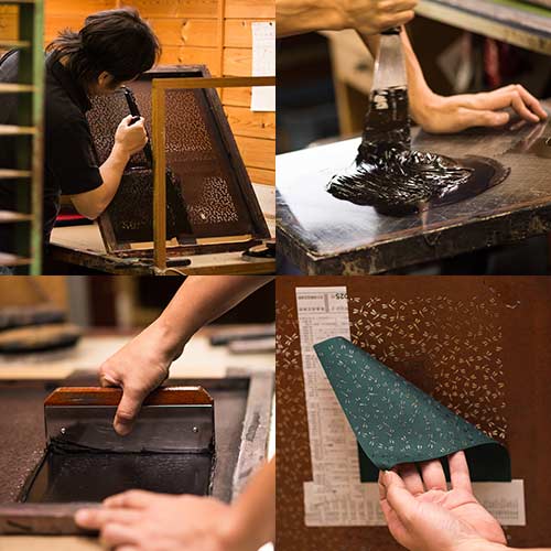 JIZAING×INDEN】甲州印伝 印鑑ケース／藤巻別注グリーン革 | 藤巻百貨店