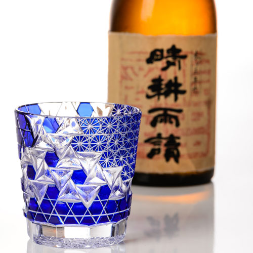 但野硝子加工所】ロックグラス「波濤文」 | 藤巻百貨店