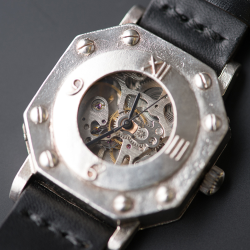 M-Watch Studio】OCTAGON silver | 藤巻百貨店