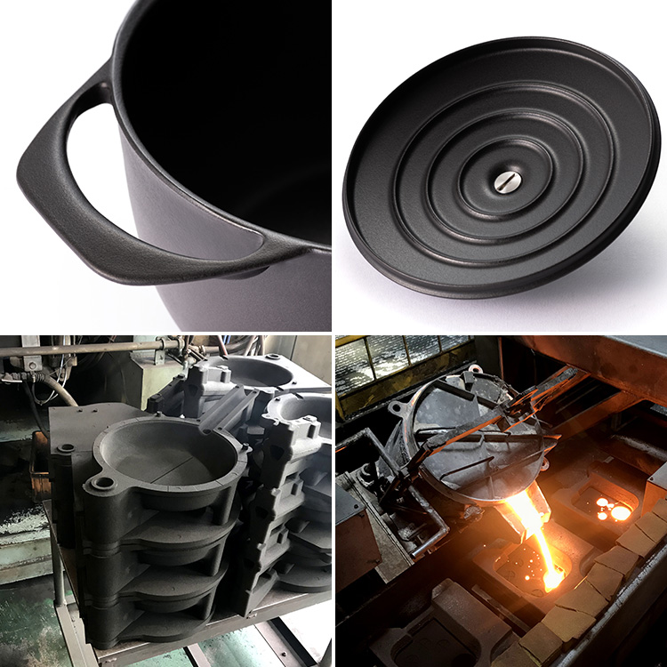 三条特殊鋳工所】UNILLOY 鋳物ホーロー鍋 | 藤巻百貨店