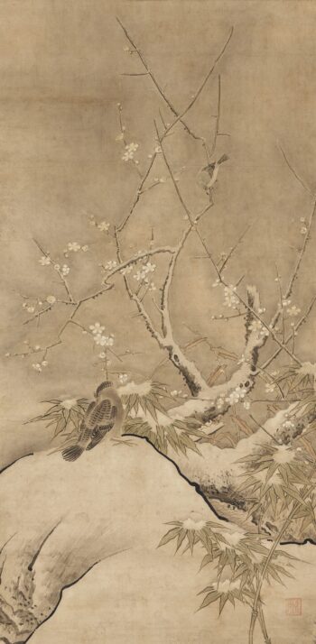 雪中梅花小禽図 | 藤田美術館 | FUJITA MUSEUM藤田美術館 | FUJITA MUSEUM