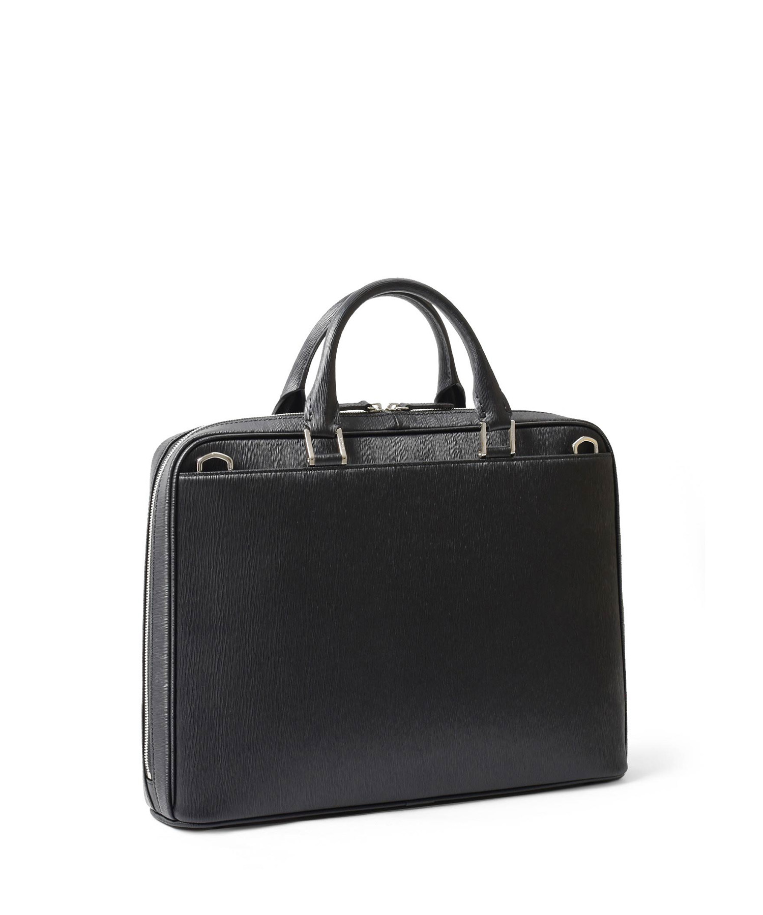 Leather business bag A4 / FUJITAKA Official / Scotchgard Leather