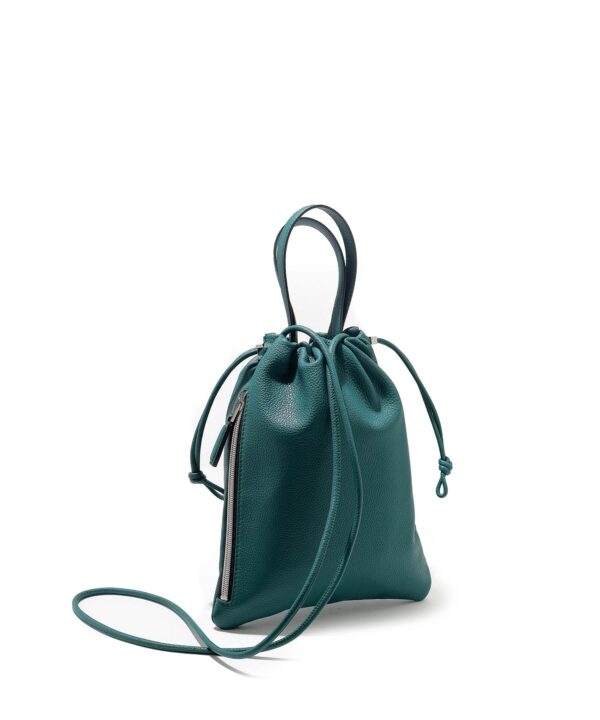 レザー巾着ミニバッグ 2WAY / ショルダーバッグ / FUJITAKA（フジタカ