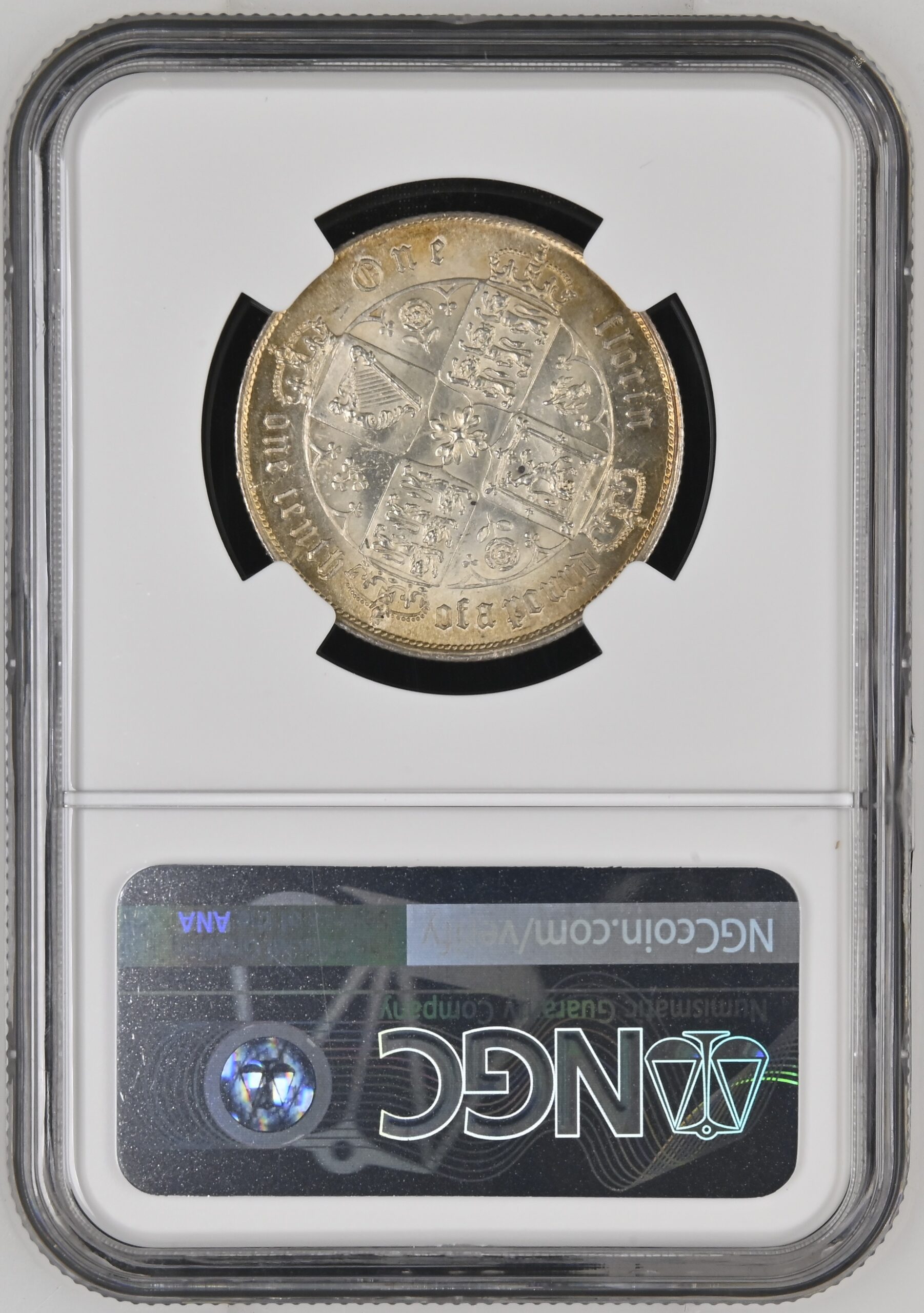 コレクション】1860年 ヴィクトリア女王 フローリン銀貨 | 「目指せ