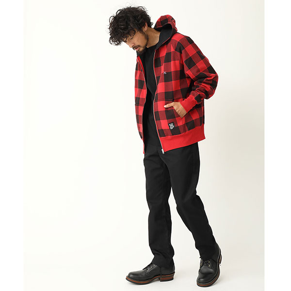 CHALLENGER [チャレンジャー] BUFFALO CHECK HOODIE バッファロー