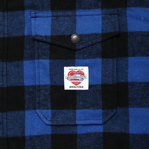 CHALLENGER [チャレンジャー] BUFFALO CHECK LINNING SHIRT