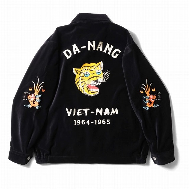 HOUSTON [ヒューストン] COTTON VELVETEEN VIETNAM JACKET (TIGER
