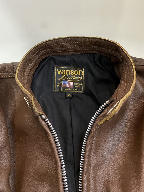 Vanson Leathers [バンソン レザー] Special Custom Single Riders
