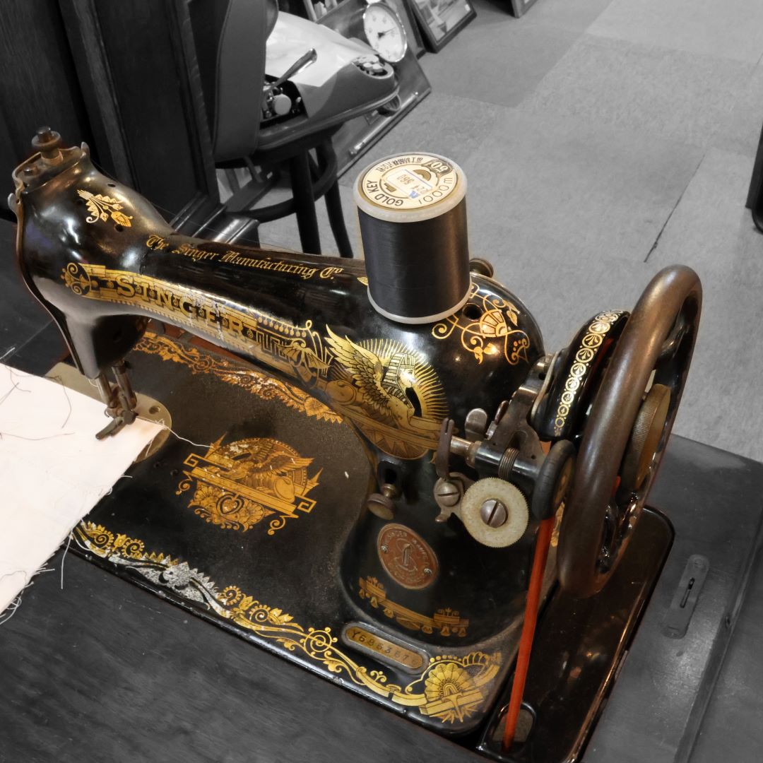 アンティーク シンガーミシン 1929年式Y6863676 スフィンクス