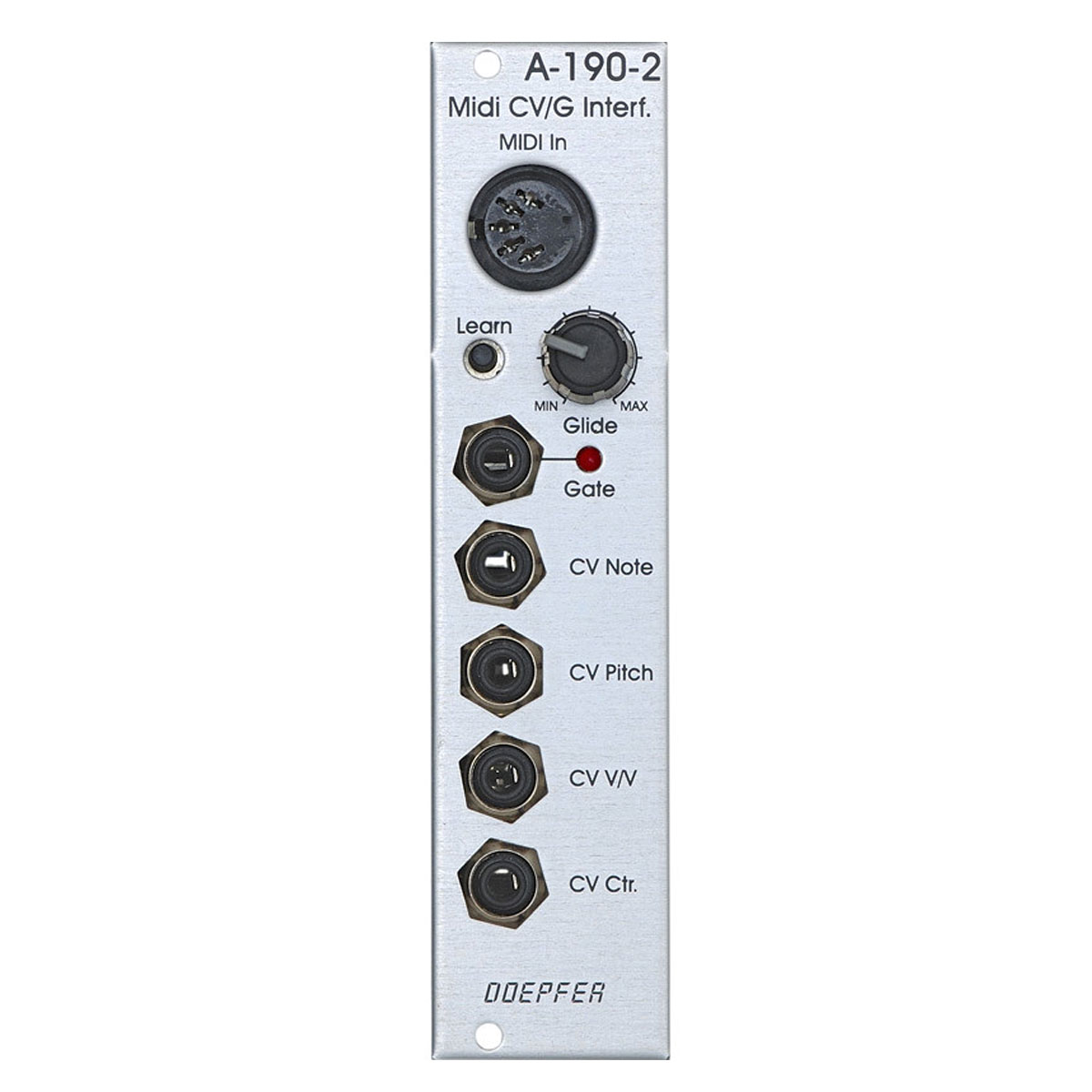 A-190-2 Low Cost MIDI-to-CV/Gate Interface - A-100 Eurorack