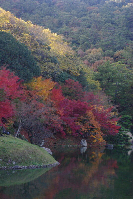 栗林公園の春秋”を描く 風景美の謎を探る『風景画の旅』 - 絵画で