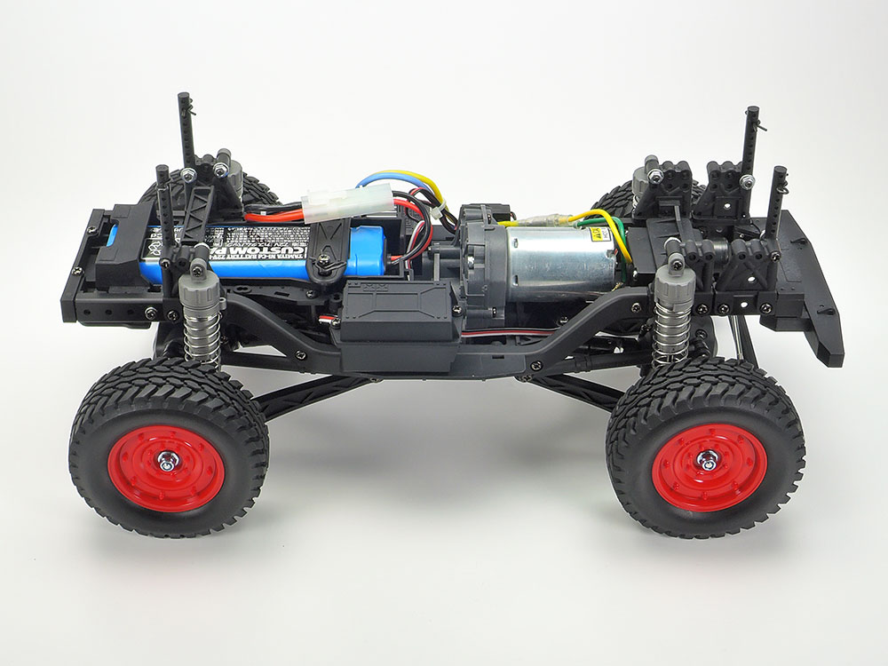 タミヤ 1/10RC メルセデス・ベンツ ウニモグ 406塗装済みブルーグレイ