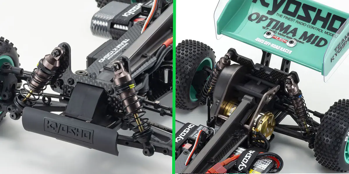 京商 1/10 EP 4WD ビンテージバギー 組立キット オプティマミッド 87