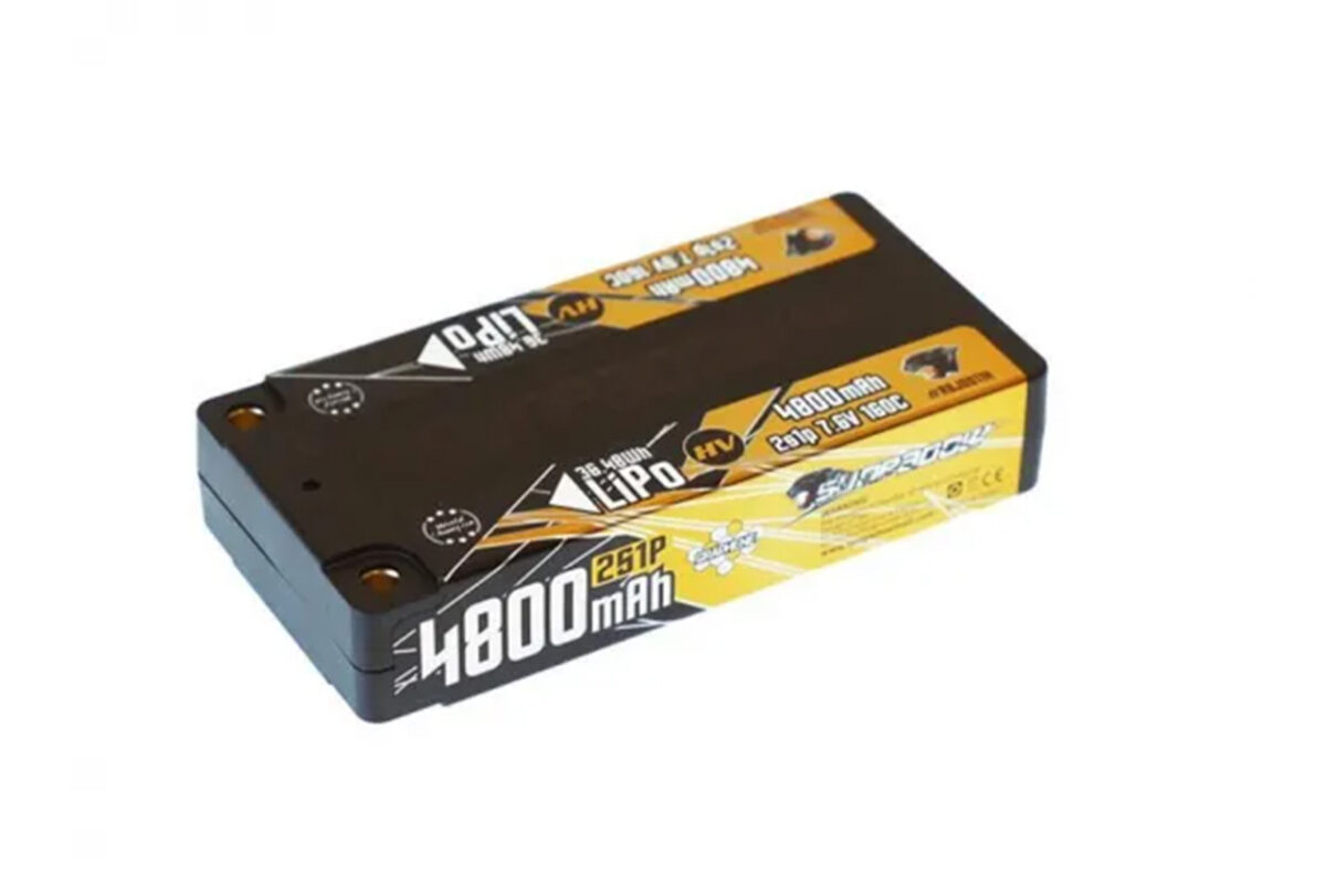 ヨコモ マックスパワー Li-po 6000mAh/7.4V LCGバッテリー YB-V260BLB