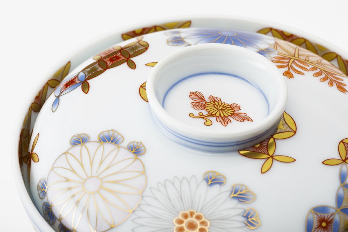 菊七宝 蓋向付 | 有田焼 深川製磁｜公式オンラインストア