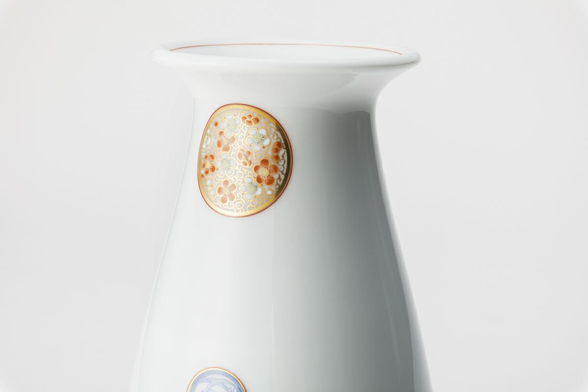 寿赤絵 107花生 | 有田焼 深川製磁｜公式オンラインストア