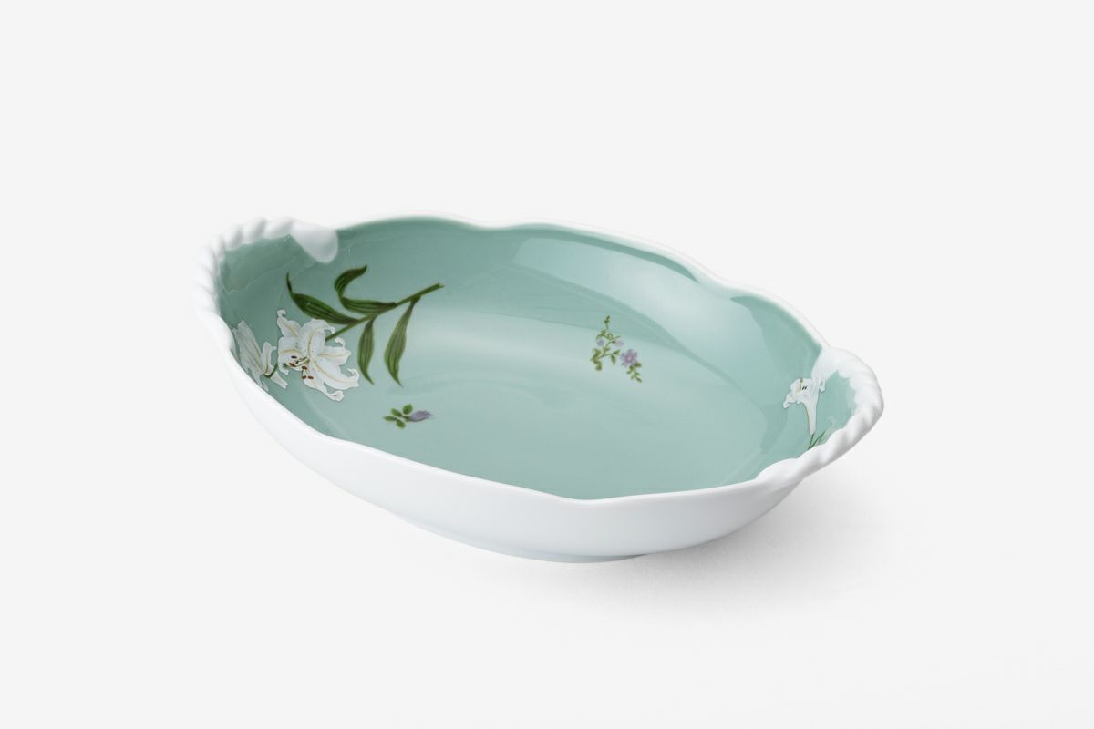 白百合 フローラルボックス | 有田焼 深川製磁｜公式オンラインストア