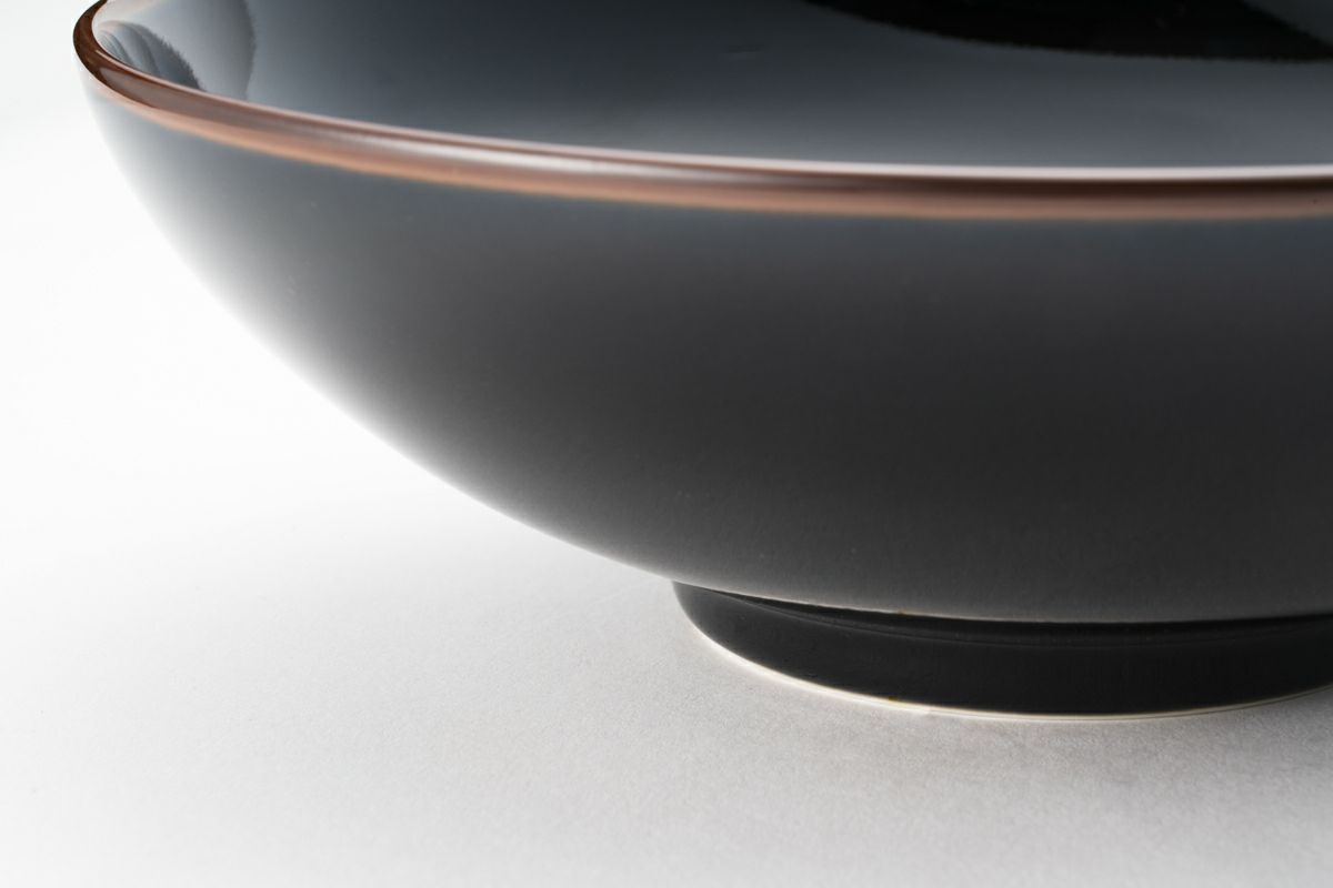 黒天目 めん鉢 | 有田焼 深川製磁｜公式オンラインストア