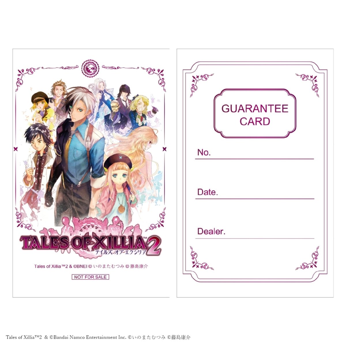 Tales of Xillia 2 Pocket Wristwatch Silver