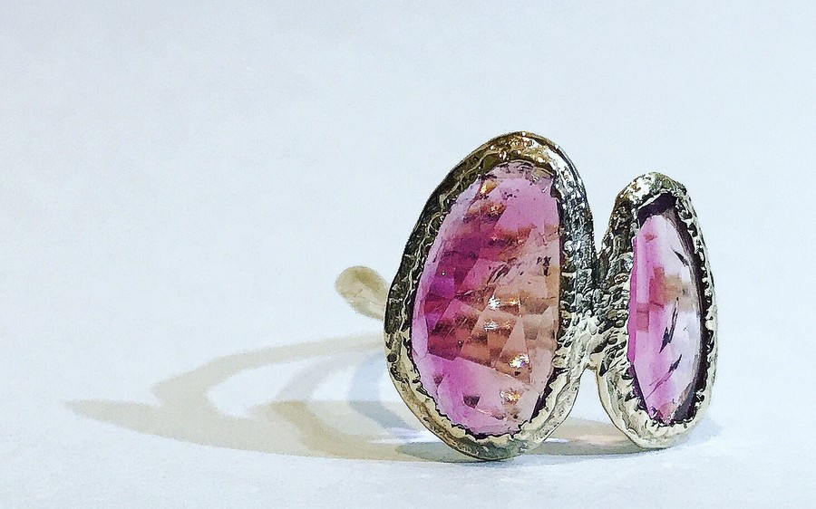 conoa コノア K10 天然石 リング 7.5〜8号 conoa コノア K10 天然石