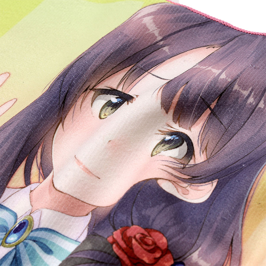 使いやすい20cmサイズ！生地が選べるオリジナルハンドタオル - 細部