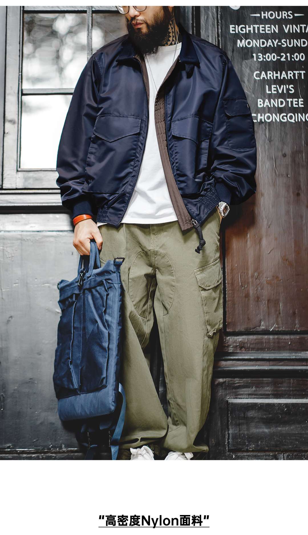 高密度ナイロン フィールドジャケット g-8 ミリタリージャケット