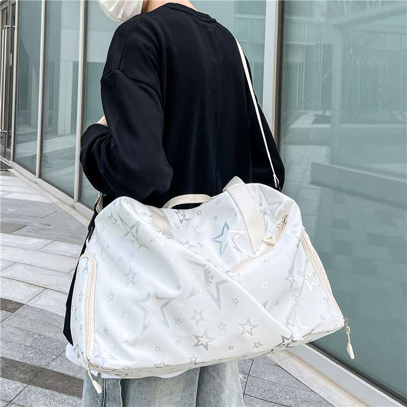 星柄プリント大容量ボストンバッグ 30L アウトドア|ボストンバッグ専門