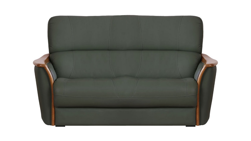 浜本工芸 3人掛けソファ 本革14色から選べる WL-1800 幅167cm[126-5969