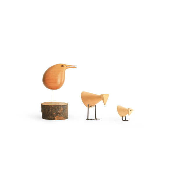 木製 バードオブジェ 置物 ミッドセンチュリー/Wood with Wire Leg