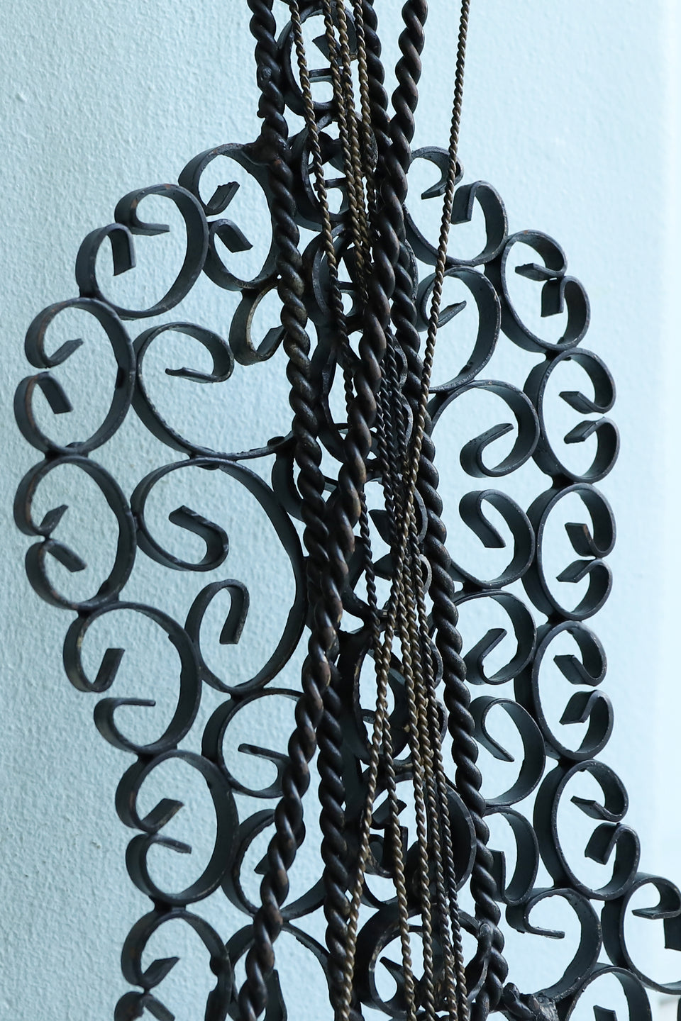 アメリカヴィンテージ アイアン ウォールデコ ミッドセンチュリー/US