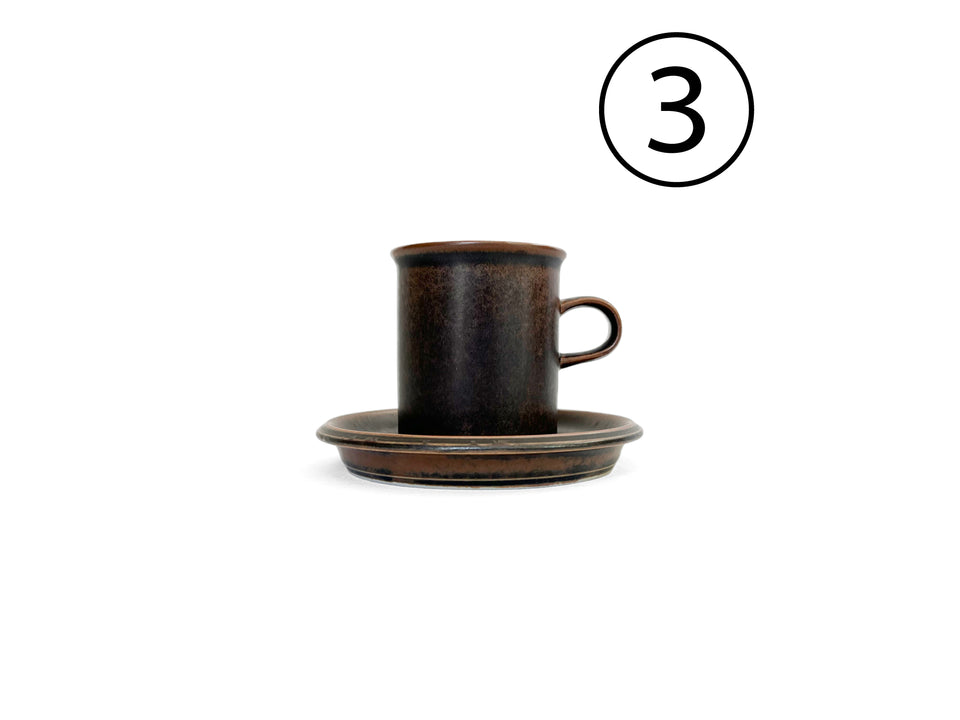 アラビア ルスカ コーヒーカップ&ソーサー 北欧食器 フィンランド