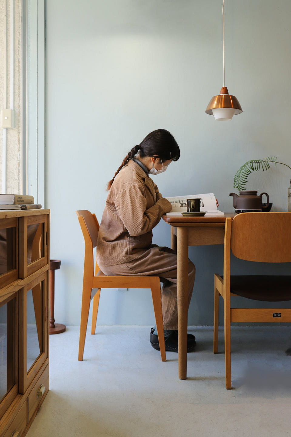 天童木工 ブックチェア ダイニングチェア 椅子 水之江忠臣