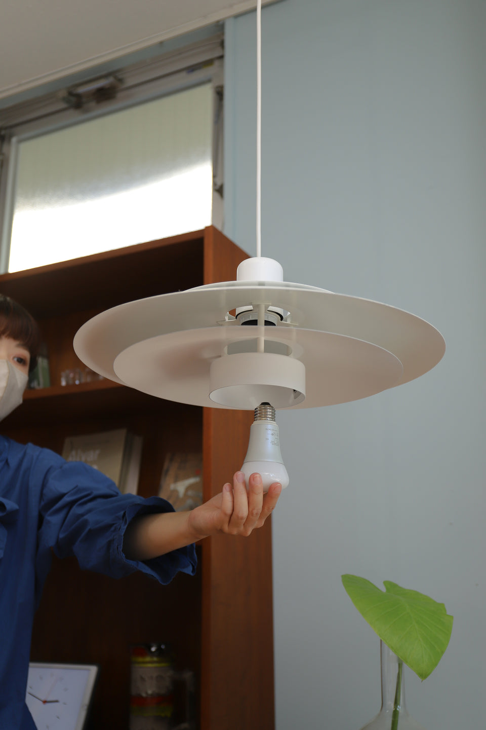 デンマークヴィンテージ ホーン ペンダントライト 照明 北欧インテリア