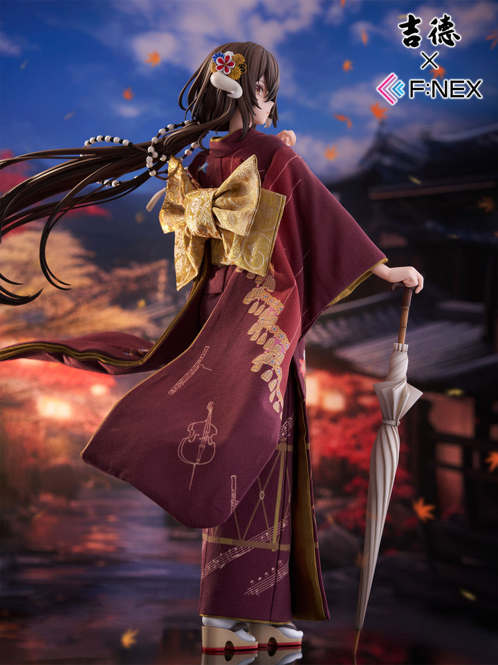 吉徳×F:NEX 三笠 青花小町ver. -日本人形- 1/4スケールフィギュア